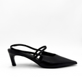 Connie Slingback Leather Heels