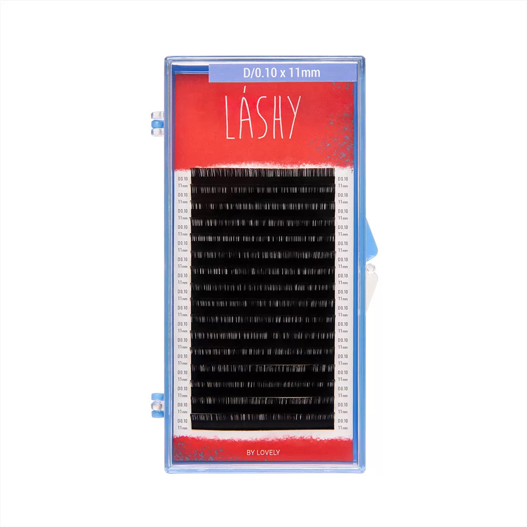Lashy Eyelash Extensions Red - 16 Line C/C+/CC Curl